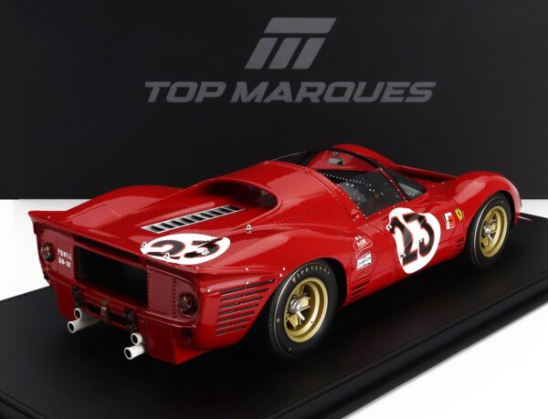 Top Marques - 1:12 Ferrari 330 P3 Spider No.23 Winner 24h Daytona 1967 Lorenzo Bandini, Chris Amon - Limited Edition Resin Model