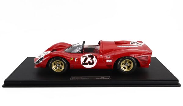 Top Marques - 1:12 Ferrari 330 P3 Spider No.23 Winner 24h Daytona 1967 Lorenzo Bandini, Chris Amon - Limited Edition Resin Model