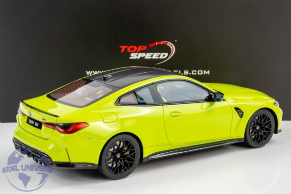Top Speed - 1:18 BMW M4 Competition (G82) San Paulo Yellow - Resin Model