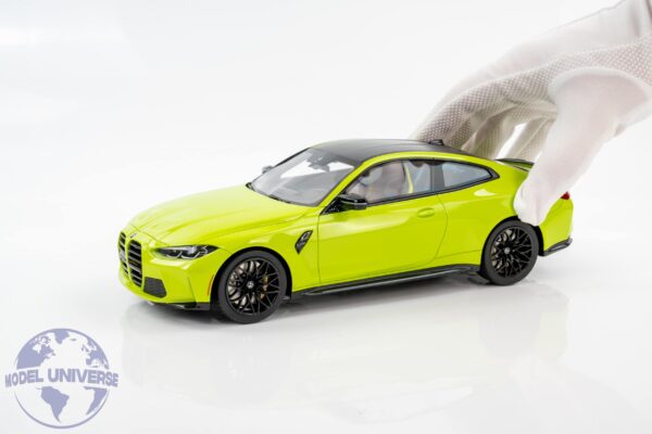 Top Speed - 1:18 BMW M4 Competition (G82) San Paulo Yellow - Resin Model 5 Top Speed - 1:18 BMW M4 Competition (G82) San Paulo Yellow - Resin Model