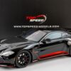Top Speed - 1:18 Aston Martin V12 Vantage Jet Black - Resin Model 23 Top Speed TS0452 Aston Martin V12 Vantage 3