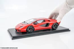 Top Speed - 1:18 Lamborghini Countach LPI 800-4 Rosso Mars Red - Limited Edition Resin Model