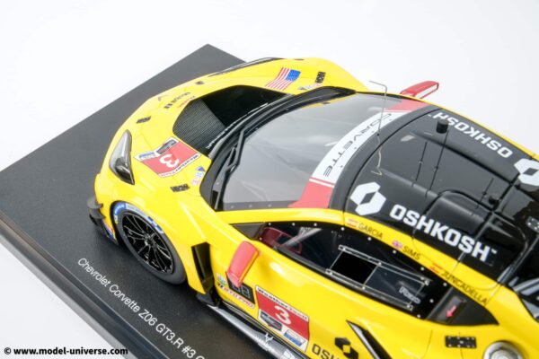 Top Speed - 1:18 Chevrolet Corvette Z06 GT3.R No.3 Daytona 24h 2025 Pratt Miller - Garcia, Juncadella, Sims - Resin Model 16 Top Speed - 1:18 Chevrolet Corvette Z06 GT3.R No.3 Daytona 24h 2025 Pratt Miller - Garcia, Juncadella, Sims - Resin Model