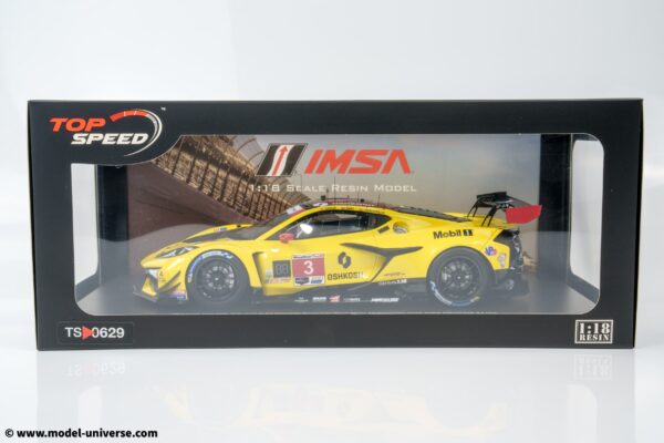 Top Speed - 1:18 Chevrolet Corvette Z06 GT3.R No.3 Daytona 24h 2025 Pratt Miller - Garcia, Juncadella, Sims - Resin Model 19 Top Speed - 1:18 Chevrolet Corvette Z06 GT3.R No.3 Daytona 24h 2025 Pratt Miller - Garcia, Juncadella, Sims - Resin Model