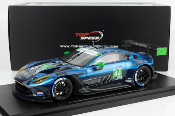 Top Speed - 1:18 Aston Martin Vantage GT3 EVO No.44 Magnus Racing 2025 IMSA Daytona 24h - Resin Model