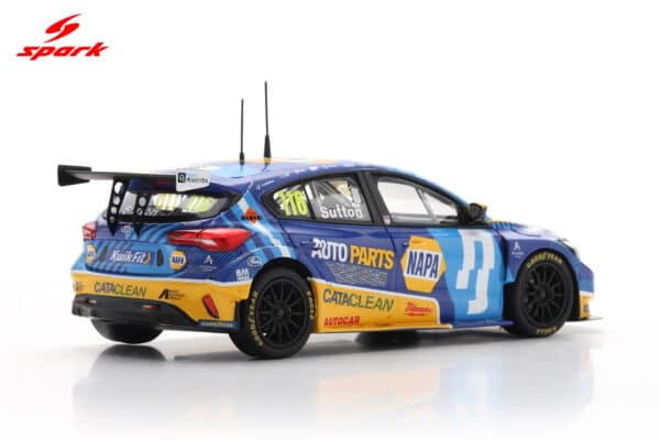 Spark 1:43 Ford Focus ST NAPA Racing UK No.116 Ashley Sutton BTCC Knockhill 2025 (UK028) Limited Edition Resin Model 19 Spark 1:43 Ford Focus ST NAPA Racing UK No.116 Ashley Sutton BTCC Knockhill 2025 (UK028) Limited Edition Resin Model