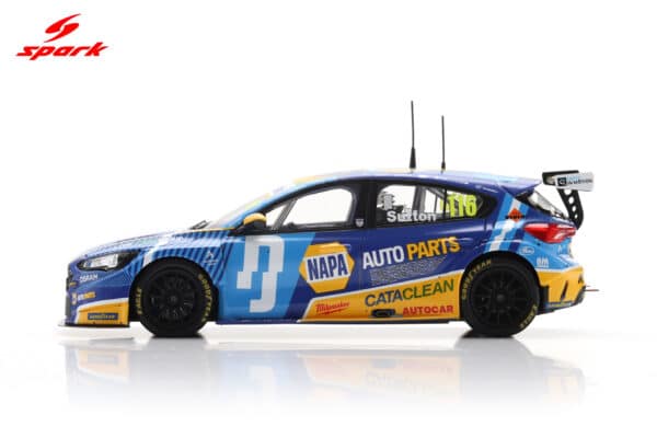 Spark 1:43 Ford Focus ST NAPA Racing UK No.116 Ashley Sutton BTCC Knockhill 2025 (UK028) Limited Edition Resin Model 20 Spark 1:43 Ford Focus ST NAPA Racing UK No.116 Ashley Sutton BTCC Knockhill 2025 (UK028) Limited Edition Resin Model