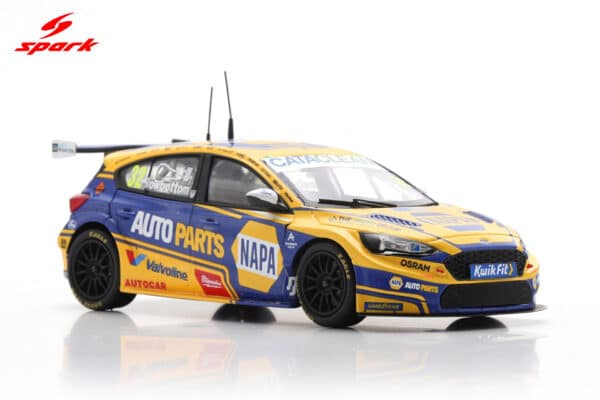 Spark 1:43 Ford Focus ST NAPA Racing No.32 Daniel Rowbottom BTCC Croft Race 2 Winner 2025 (UK029) Limited Edition Resin Model 18 Spark 1:43 Ford Focus ST NAPA Racing No.32 Daniel Rowbottom BTCC Croft Race 2 Winner 2025 (UK029) Limited Edition Resin Model