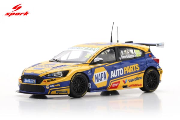 Spark 1:43 Ford Focus ST NAPA Racing No.32 Daniel Rowbottom BTCC Croft Race 2 Winner 2025 (UK029) Limited Edition Resin Model 17 Spark 1:43 Ford Focus ST NAPA Racing No.32 Daniel Rowbottom BTCC Croft Race 2 Winner 2025 (UK029) Limited Edition Resin Model
