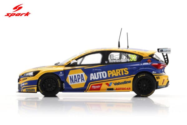 Spark 1:43 Ford Focus ST NAPA Racing No.32 Daniel Rowbottom BTCC Croft Race 2 Winner 2025 (UK029) Limited Edition Resin Model 21 Spark 1:43 Ford Focus ST NAPA Racing No.32 Daniel Rowbottom BTCC Croft Race 2 Winner 2025 (UK029) Limited Edition Resin Model