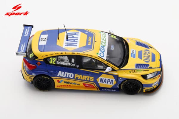 Spark 1:43 Ford Focus ST NAPA Racing No.32 Daniel Rowbottom BTCC Croft Race 2 Winner 2025 (UK029) Limited Edition Resin Model 19 Spark 1:43 Ford Focus ST NAPA Racing No.32 Daniel Rowbottom BTCC Croft Race 2 Winner 2025 (UK029) Limited Edition Resin Model