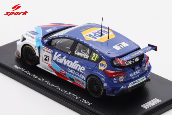 Spark 1:43 Ford Focus ST NAPA Racing No.27 Dan Cammish BTCC Donnington Park 2024 Valvoline (UK031) Limited Edition Resin Model 4 Spark 1:43 Ford Focus ST NAPA Racing No.27 Dan Cammish BTCC Donnington Park 2024 Valvoline (UK031) Limited Edition Resin Model