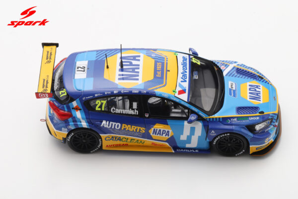 Spark 1:43 Ford Focus ST NAPA Racing No.27 Dan Cammish BTCC Knockhill 2025 (UK036) Limited Edition Resin Model 17 Spark 1:43 Ford Focus ST NAPA Racing No.27 Dan Cammish BTCC Knockhill 2025 (UK036) Limited Edition Resin Model