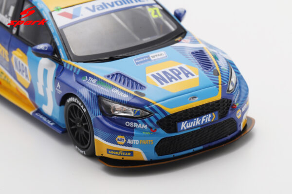 Spark 1:43 Ford Focus ST NAPA Racing No.27 Dan Cammish BTCC Knockhill 2025 (UK036) Limited Edition Resin Model 18 Spark 1:43 Ford Focus ST NAPA Racing No.27 Dan Cammish BTCC Knockhill 2025 (UK036) Limited Edition Resin Model