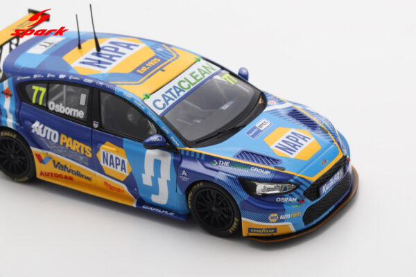 Spark 1:43 Ford Focus ST NAPA Racing UK No.77 Sam Osbourne BTCC Knockhill 2025 (UK038) Limited Edition Resin Model 15 Spark 1:43 Ford Focus ST NAPA Racing UK No.77 Sam Osbourne BTCC Knockhill 2025 (UK038) Limited Edition Resin Model
