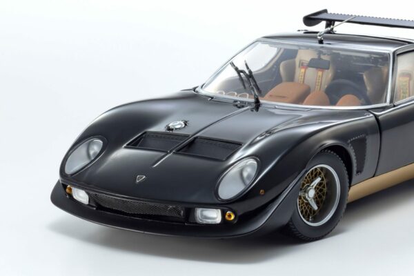 Kyosho 1:18 Lamborghini Miura SVR Black Gold 08319BKG