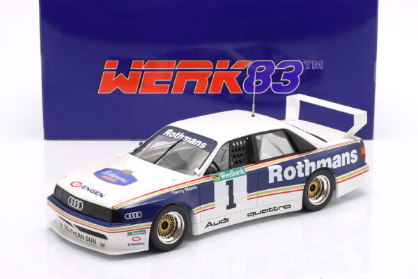WERK83 1:18 Audi 200 Trans-Am No.1 Terry Moss Wesbank Modifieds Championship 1992 (W1801408) Diecast Model