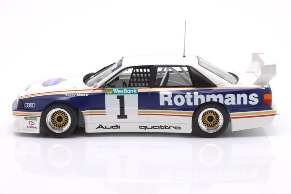WERK83 1:18 Audi 200 Trans-Am No.1 Terry Moss Wesbank Modifieds Championship 1992 (W1801408) Diecast Model 10 WERK83 1:18 Audi 200 Trans-Am No.1 Terry Moss Wesbank Modifieds Championship 1992 (W1801408) Diecast Model