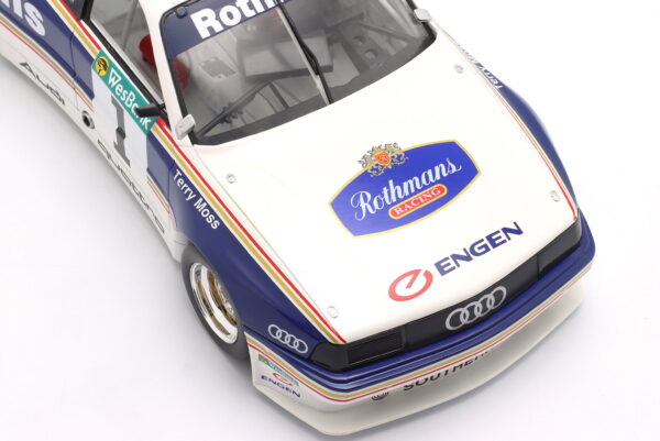 WERK83 1:18 Audi 200 Trans-Am No.1 Terry Moss Wesbank Modifieds Championship 1992 (W1801408) Diecast Model 12 WERK83 1:18 Audi 200 Trans-Am No.1 Terry Moss Wesbank Modifieds Championship 1992 (W1801408) Diecast Model