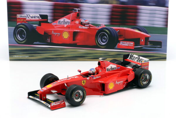 WERK83 1:18 Scuderia Ferrari F300 F1 No.3 Michael Schumacher Winner 1998 Canadian GP Montreal (W18033001) Diecast Model