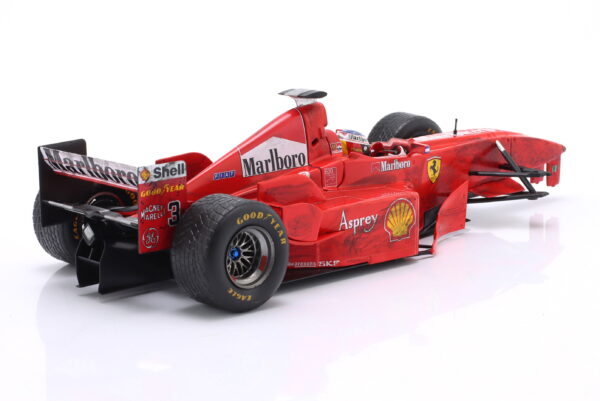 WERK83 1:18 Ferrari F300 3 Wheeler #3 Michael Schumacher Belgian GP 1998 (W18033007) Diecast Model (With Collector's Box) 13 WERK83 1:18 Ferrari F300 3 Wheeler #3 Michael Schumacher Belgian GP 1998 (W18033007) Diecast Model (With Collector's Box)