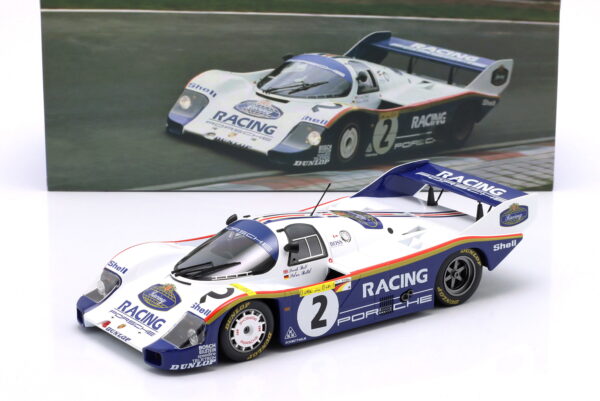 WERK83 1:18 Porsche 956K #2 1000km Nürburgring Lap Record 1983 Stefan Bellof, Derek Bell (W18036001) Diecast Model