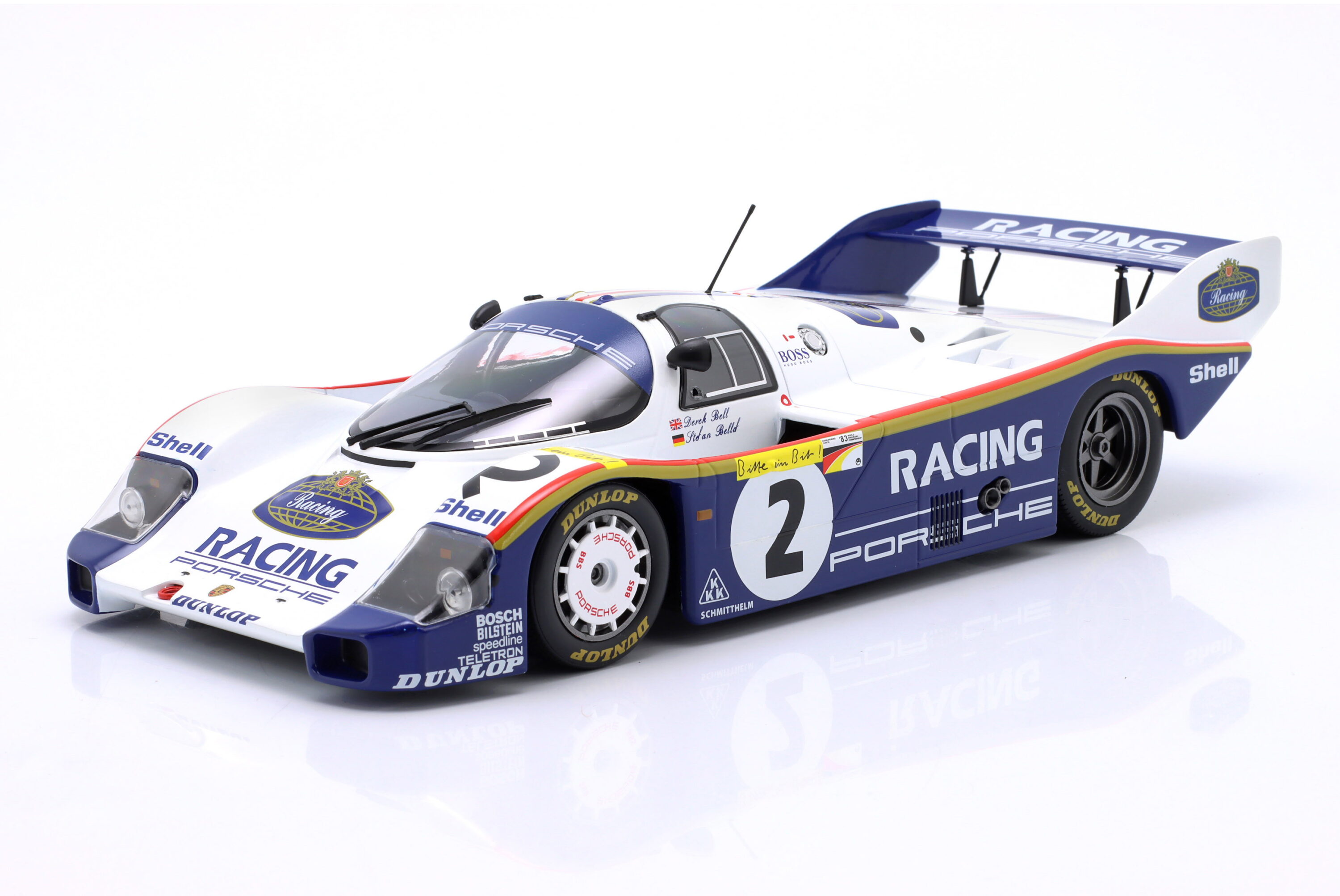 WERK83 1:18 Porsche 956K #2 1000km Nürburgring Lap Record 1983 Stefan Bellof, Derek Bell (W18036001) Diecast Model 2 WERK83 1:18 Porsche 956K #2 1000km Nürburgring Lap Record 1983 Stefan Bellof, Derek Bell (W18036001) Diecast Model - Image 2