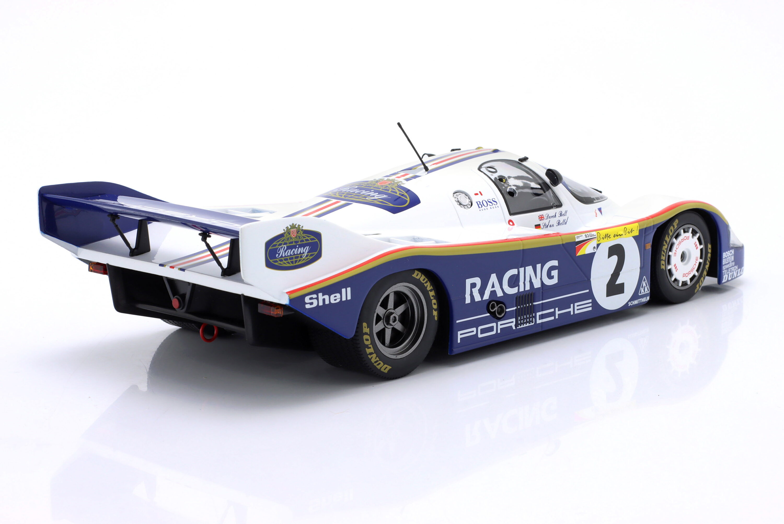 WERK83 1:18 Porsche 956K #2 1000km Nürburgring Lap Record 1983 Stefan Bellof, Derek Bell (W18036001) Diecast Model 3 WERK83 1:18 Porsche 956K #2 1000km Nürburgring Lap Record 1983 Stefan Bellof, Derek Bell (W18036001) Diecast Model - Image 3