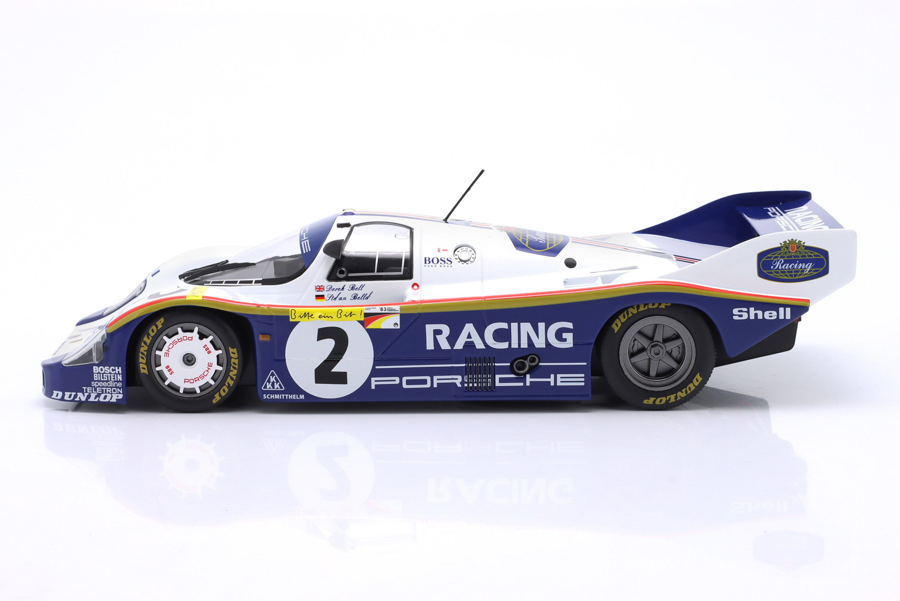 WERK83 1:18 Porsche 956K #2 1000km Nürburgring Lap Record 1983 Stefan Bellof, Derek Bell (W18036001) Diecast Model 4 WERK83 1:18 Porsche 956K #2 1000km Nürburgring Lap Record 1983 Stefan Bellof, Derek Bell (W18036001) Diecast Model - Image 4