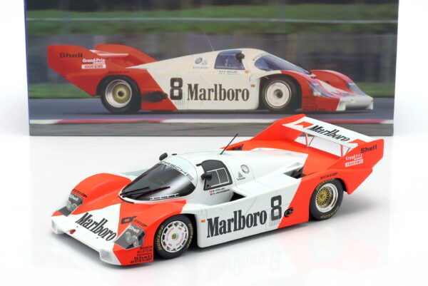 WERK83 1:18 Porsche 956KH #8 1000km Silverstone 1983 Wollek, Johansson (W18036003) Diecast Model