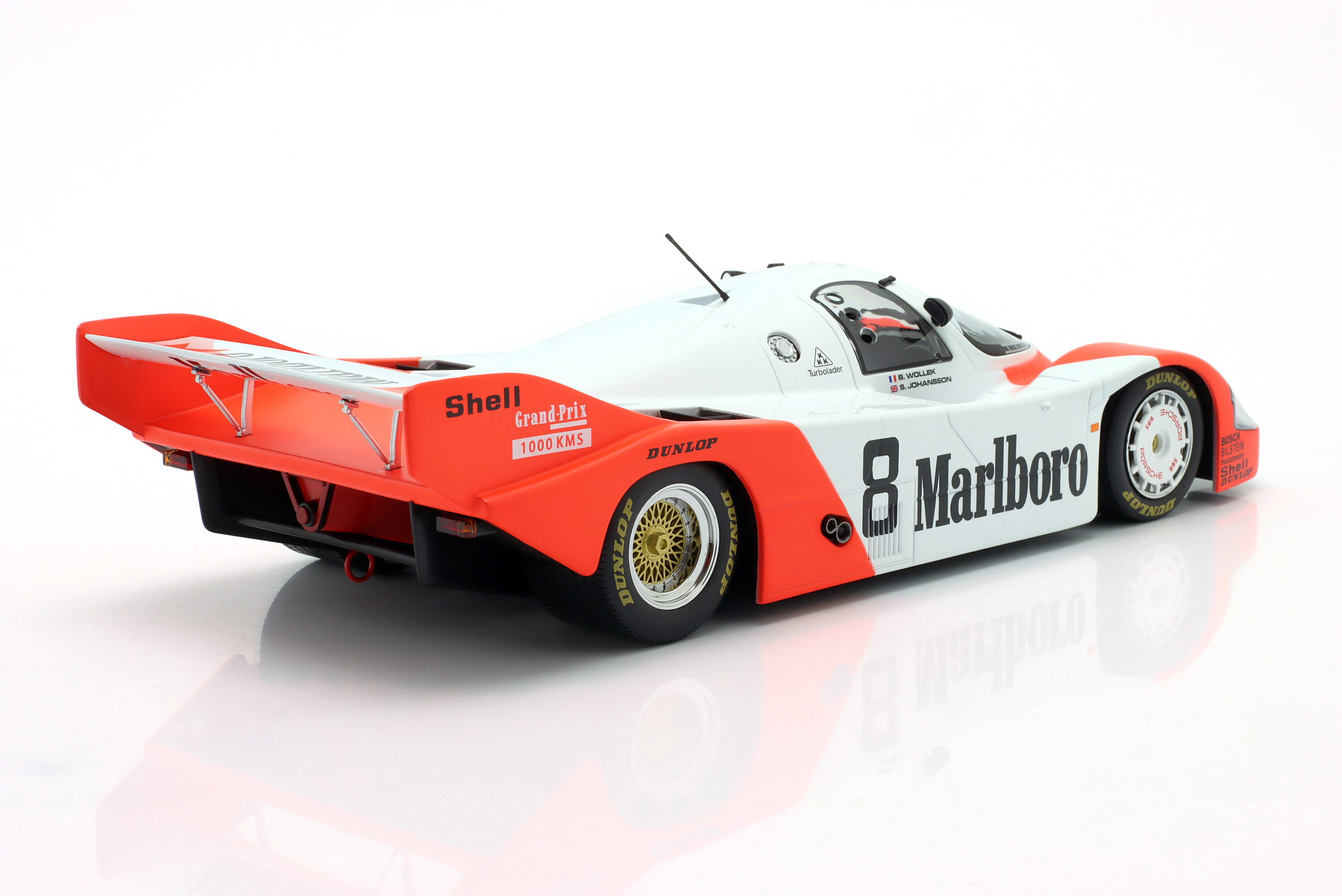 WERK83 1:18 Porsche 956KH #8 1000km Silverstone 1983 Wollek, Johansson (W18036003) Diecast Model 3 WERK83 1:18 Porsche 956KH #8 1000km Silverstone 1983 Wollek, Johansson (W18036003) Diecast Model - Image 3