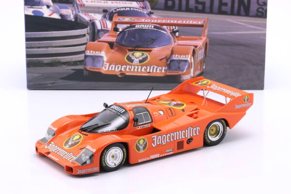WERK83 1:18 Porsche 956 Jagermeister No.1 Stefan Bellof 3rd 200 Miles Norisring DRM 1984 (W18036004) Diecast Model