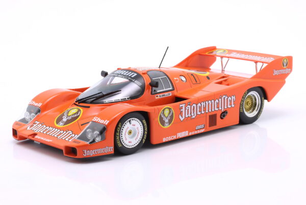 Diecast Model Shop - Model Universe 54 Alternative view of WERK83 1:18 Porsche 956 Jagermeister No.1 Stefan Bellof 3rd 200 Miles Norisring DRM 1984 (W18036004) Diecast Model