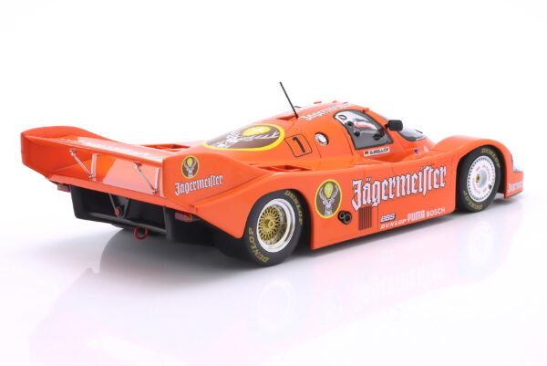 WERK83 1:18 Porsche 956 Jagermeister No.1 Stefan Bellof 3rd 200 Miles Norisring DRM 1984 (W18036004) Diecast Model 9 WERK83 1:18 Porsche 956 Jagermeister No.1 Stefan Bellof 3rd 200 Miles Norisring DRM 1984 (W18036004) Diecast Model