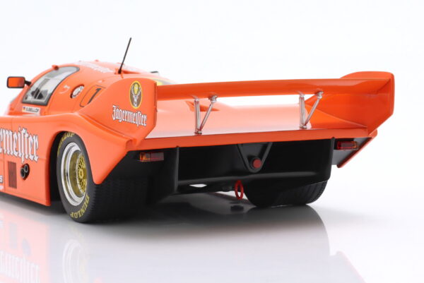 WERK83 1:18 Porsche 956 Jagermeister No.1 Stefan Bellof 3rd 200 Miles Norisring DRM 1984 (W18036004) Diecast Model 12 WERK83 1:18 Porsche 956 Jagermeister No.1 Stefan Bellof 3rd 200 Miles Norisring DRM 1984 (W18036004) Diecast Model