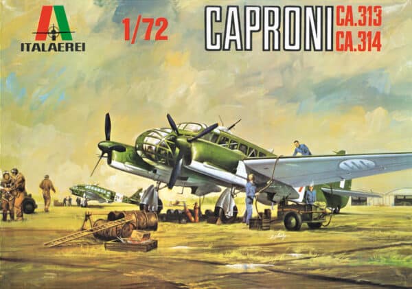 Italeri - 1:72 Caproni Ca. 313/314 Vintage Special Anniversary Edition (0106) Model Kit