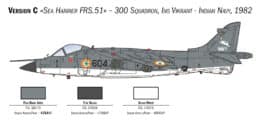 Italeri - 1:72 FRS.1 Sea Harrier Falklands (1236) Model Kit