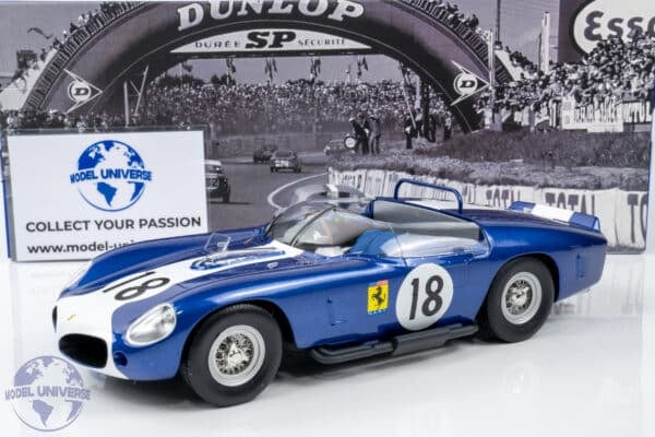 WERK83 - 1:18 Ferrari 250 TR61 NART No.18 24h Le Mans 1962 - John Fulp, Peter Ryan - Diecast Model