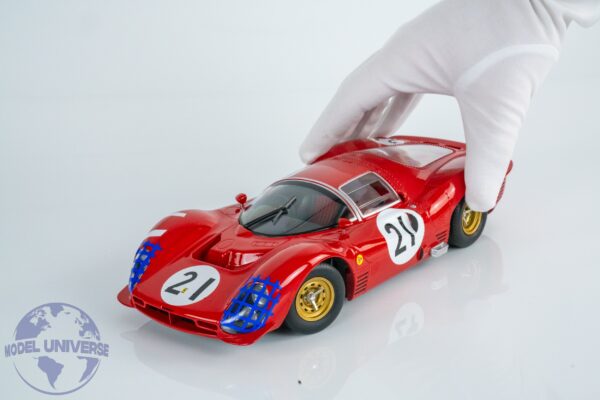 WERK83 - 1:18 Ferrari 330 P3 Coupe No.21 24h LeMans 1966 - Bandini, Guichet - Diecast Model 10 WERK83 - 1:18 Ferrari 330 P3 Coupe No.21 24h LeMans 1966 - Bandini, Guichet - Diecast Model