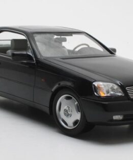 Mercedes 600 SEC Black 1:18 Scale Model Car Cult Scale CML079-2