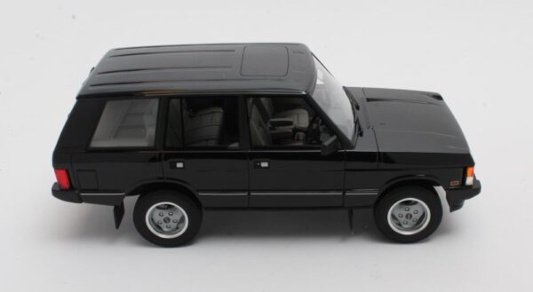 cult scale - 1:18 range rover classic vogue beluga black (1990)