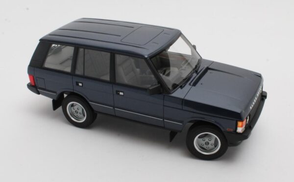 cult scale - 1:18 range rover classic vogue plymouth blue metallic (1990)