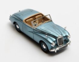 Matrix MX41807-021 Sunbeam Alpine Fastback Convertible Blue 1953 Resin Model Car
