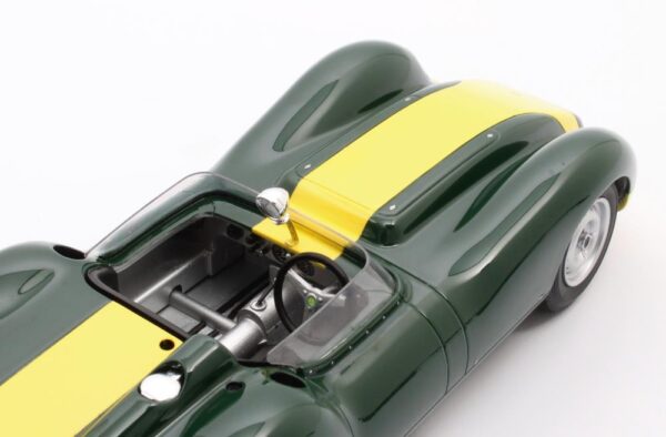 Matrix Lister Jaguar Green 1:18 Scale Model MXL1001-021