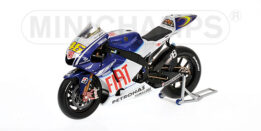 Minichamps - 1:12 Yamaha Yzr-M1 - Team Fiat Yamaha -Valentino Rossi - World Champion MotoGP 2009 - Dirty Version