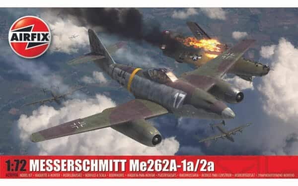 Airfix - 1:72 Messerschmitt Me262A-1a/2a (A03090A) Model Kit