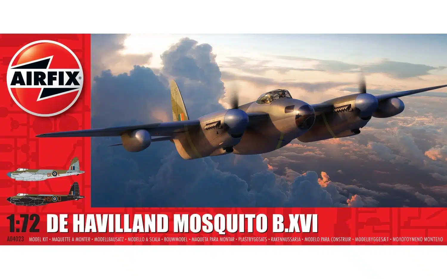 Airfix De Havilland Mosquito B.XVI Box Image