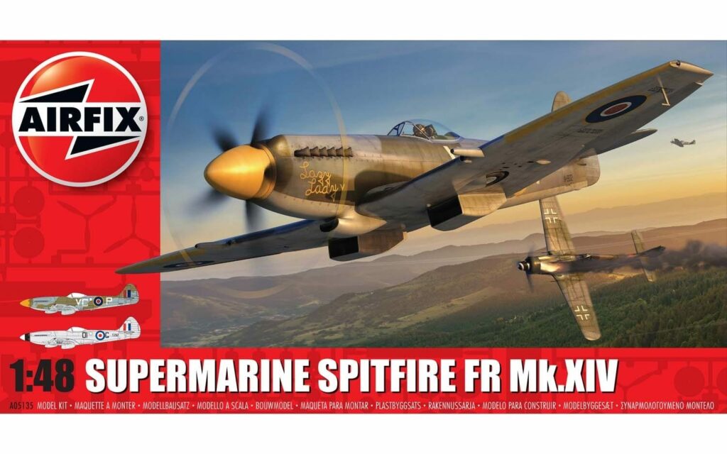 Airfix 1:48 Supermarine Spitfire FR MKXIV box image