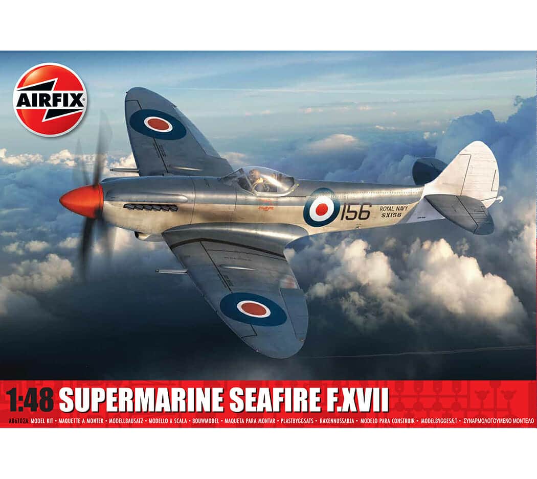 airfix - 1:72 supermarine seafire f.xvii
