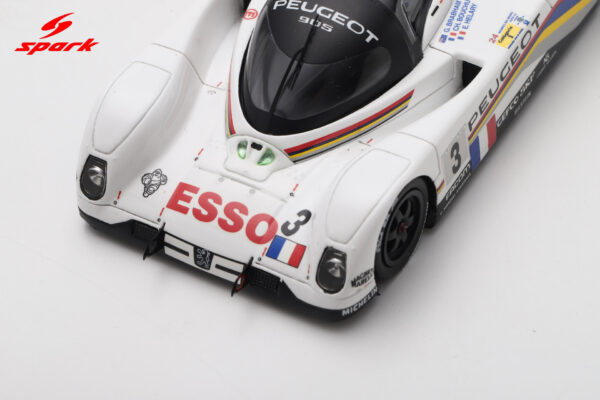 Spark 1:43 Peugeot 905 No.3 Winner 24H Le Mans 1993 E. Hélary - C. Bouchut - G. Brabham (43LM93) Resin Model 21 Spark 1:43 Peugeot 905 No.3 Winner 24H Le Mans 1993 E. Hélary - C. Bouchut - G. Brabham (43LM93) Resin Model
